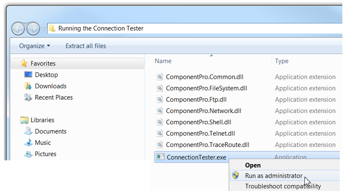 Testing Connectivity for CL - Launch connection tester.png (281 KB)